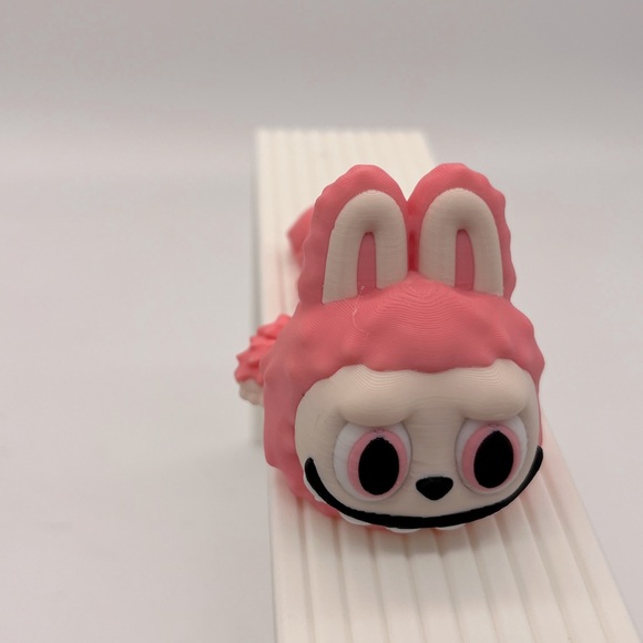 Toys | 3d Printed Articulated Pink Labubu Tadling Fidget Toy Fun ...